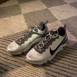 Nike Silver Sneakers Size 11.5
